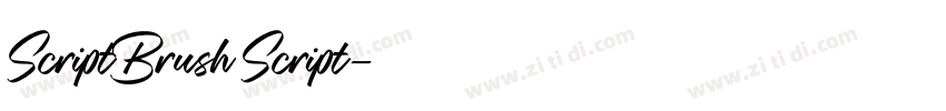 ScriptBrush Script字体转换